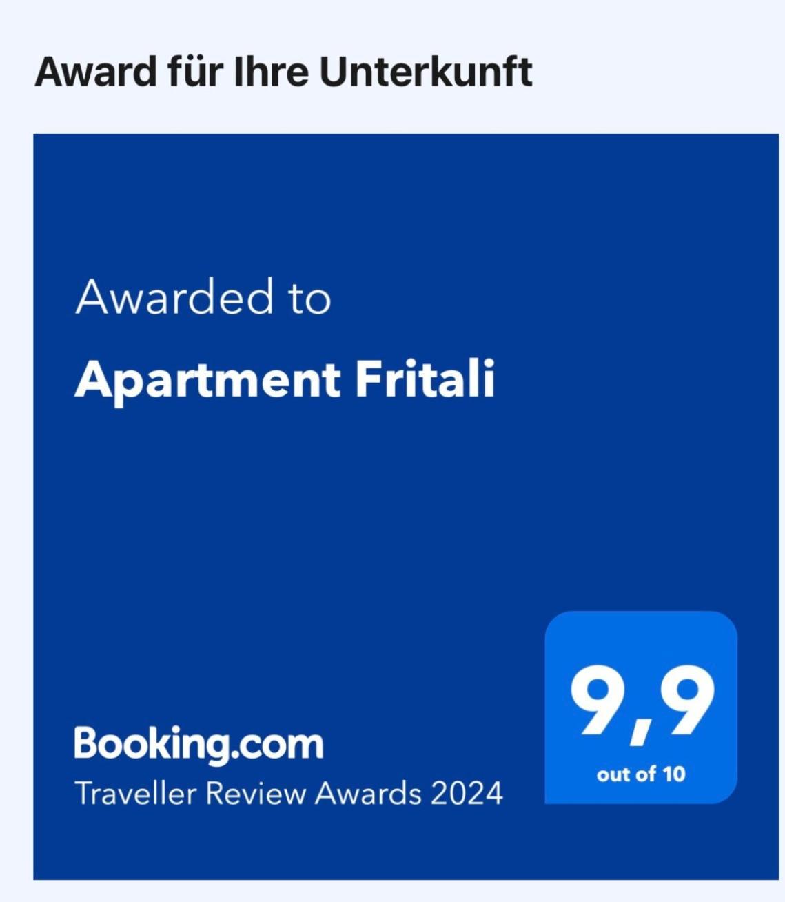 Apartment Fritali Tadten Exterior foto